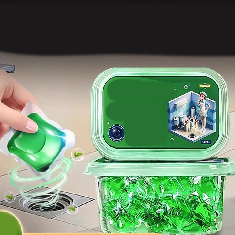 🥳2026 HOT SALE🥳💞50K+ SOLD!|Drain Deodorizer Pods – Bio‑enzyme formula neutralizes smells at the source. Instant fresh scent, no harsh chemicals. Say goodbye to embarrassing odours. 🚰✅