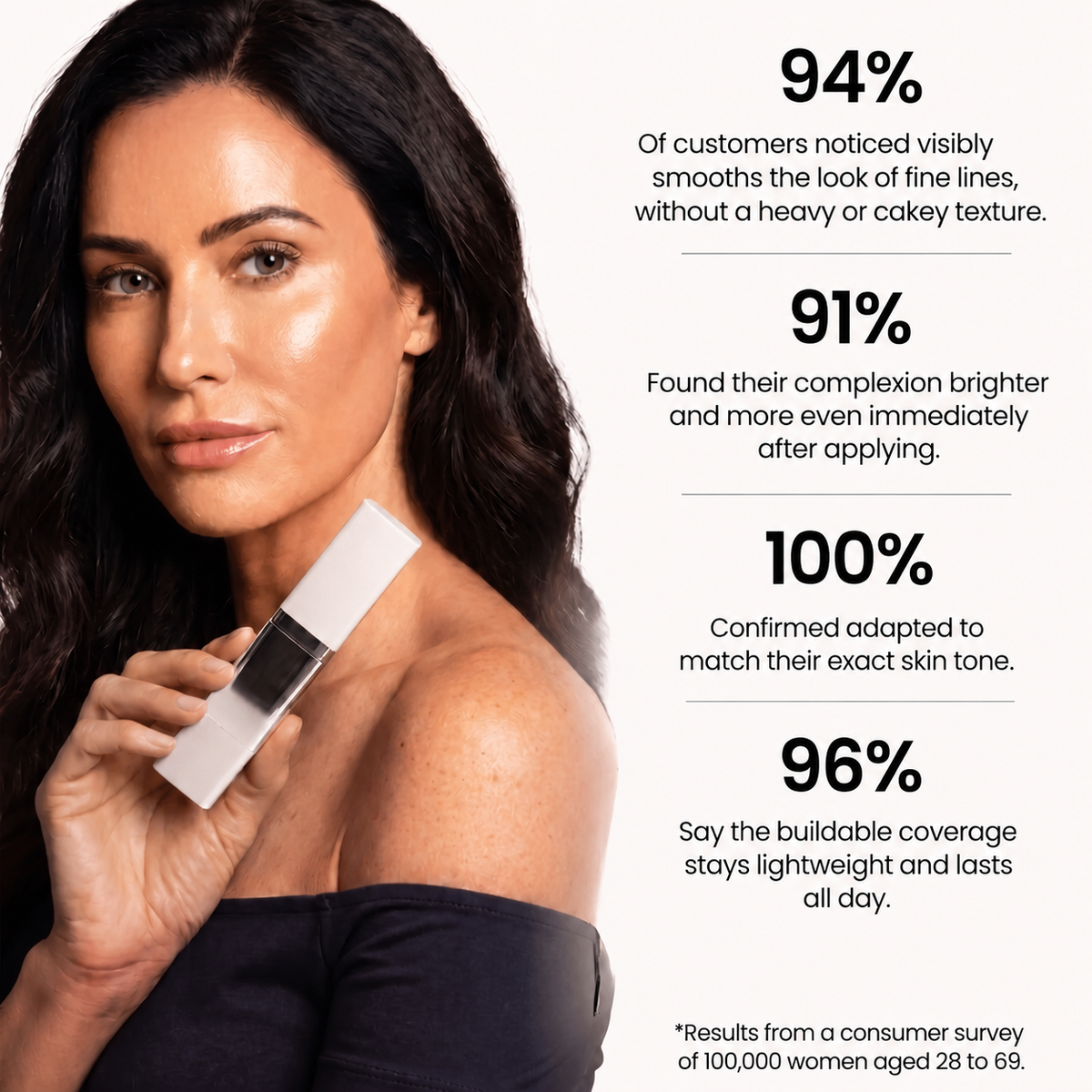 Korean Color-Changing Foundation stick