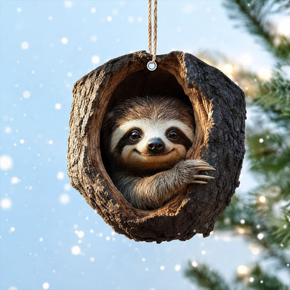 Handmade Animal Ornaments-2D flat single side print