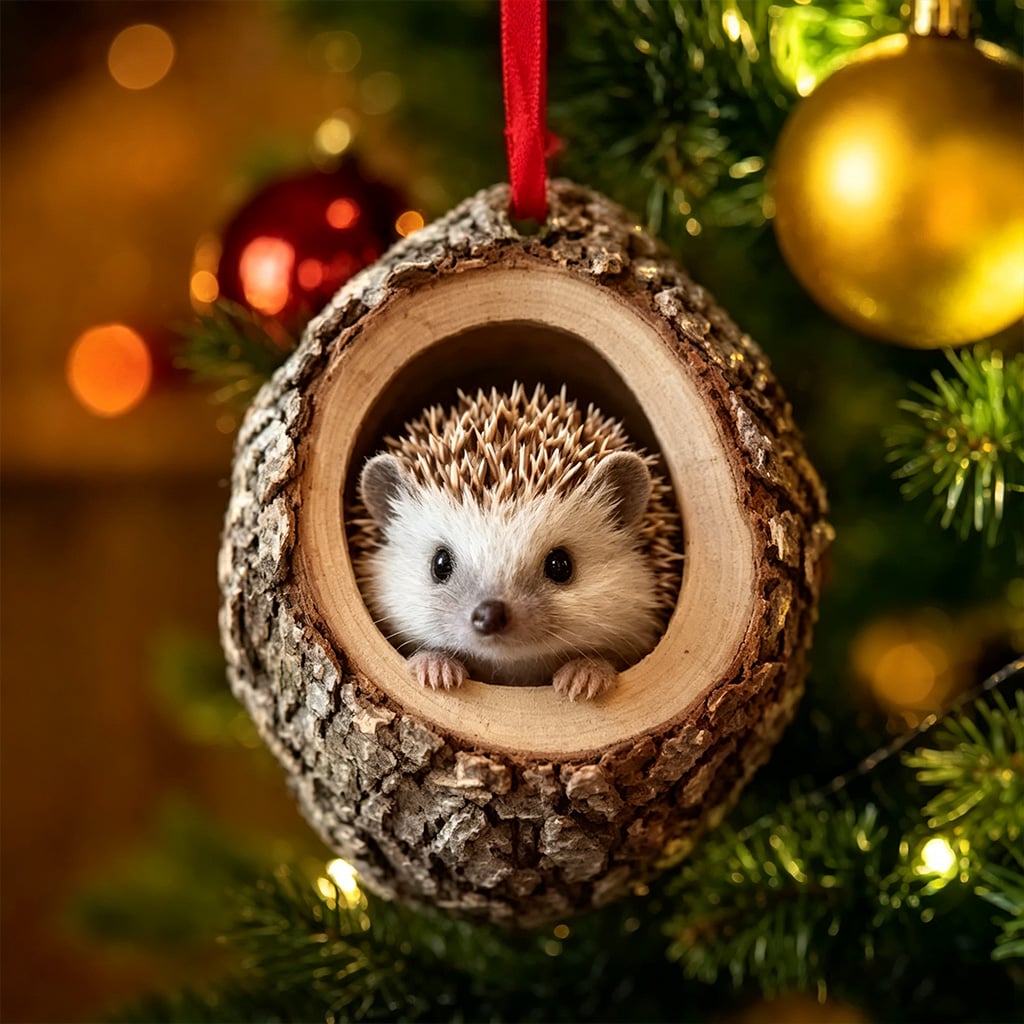 Handmade Animal Ornaments-2D flat single side print