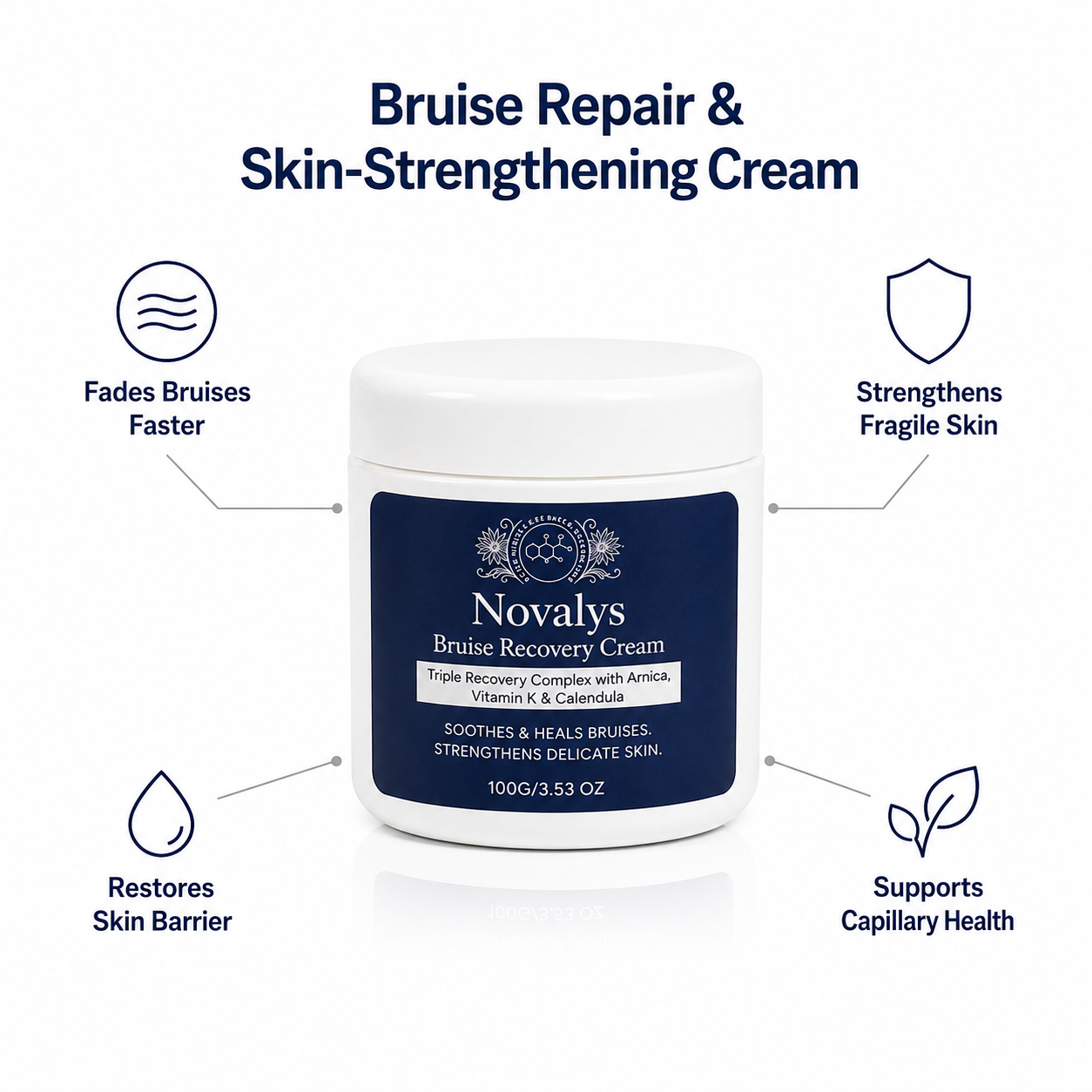 Tervence™ Bruise Repair & Skin — Strengthening Cream