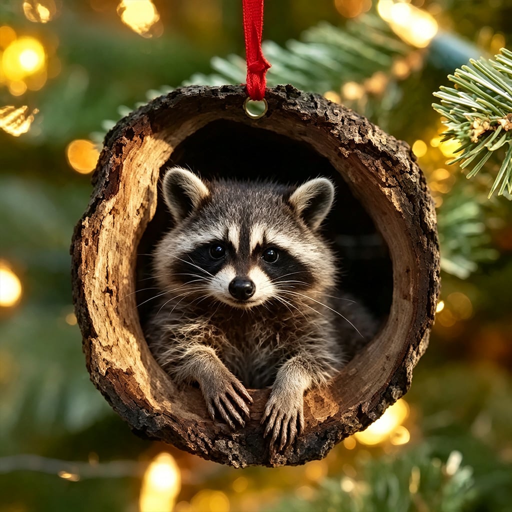 Handmade Animal Ornaments-2D flat single side print
