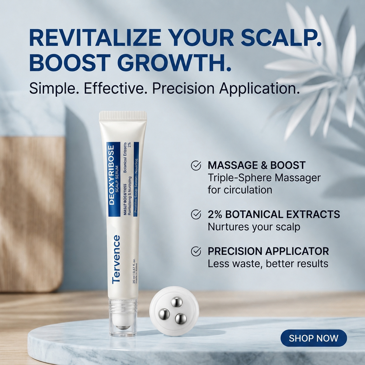Deoxyribose Scalp Serum