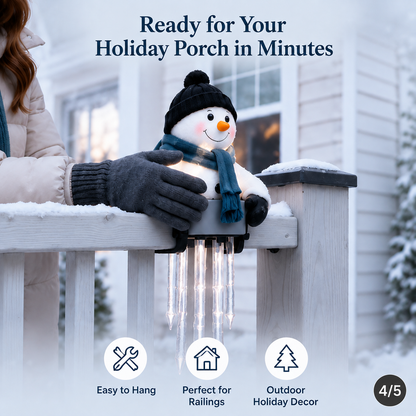 ❄️ TODAY ONLY: 49% OFF — WinterGlow Snowman Icicle Lights ☃️