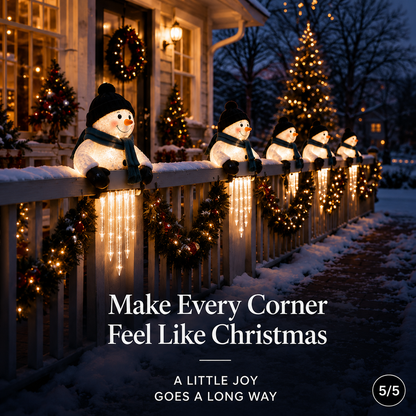 ❄️ TODAY ONLY: 49% OFF — WinterGlow Snowman Icicle Lights ☃️