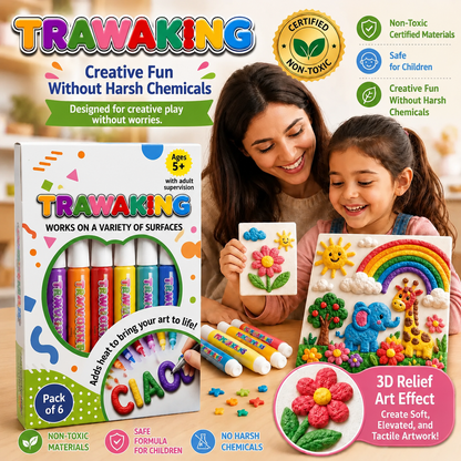 Save 50% by ordering today | 3D Embossing Art Pen – Turn flat drawings into touchable 3D creations