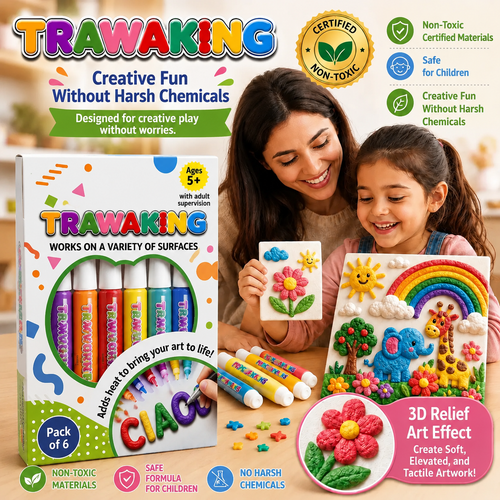 Save 50% by ordering today | 3D Embossing Art Pen – Turn flat drawings into touchable 3D creations