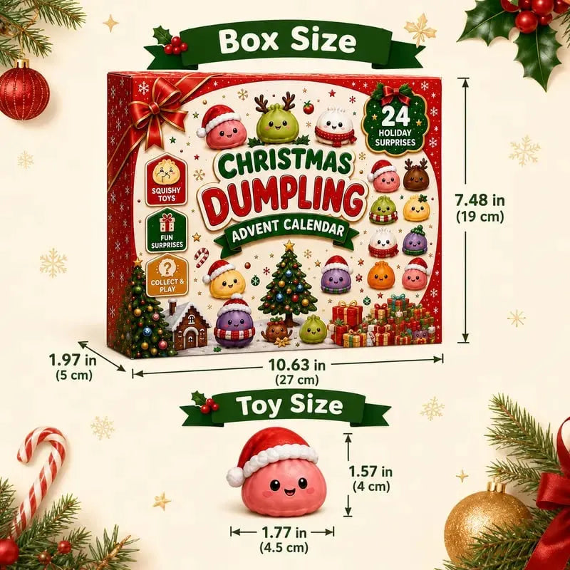 ⏳ Last day 50% OFF – 🎄Christmas Advent Calendar Box🥟